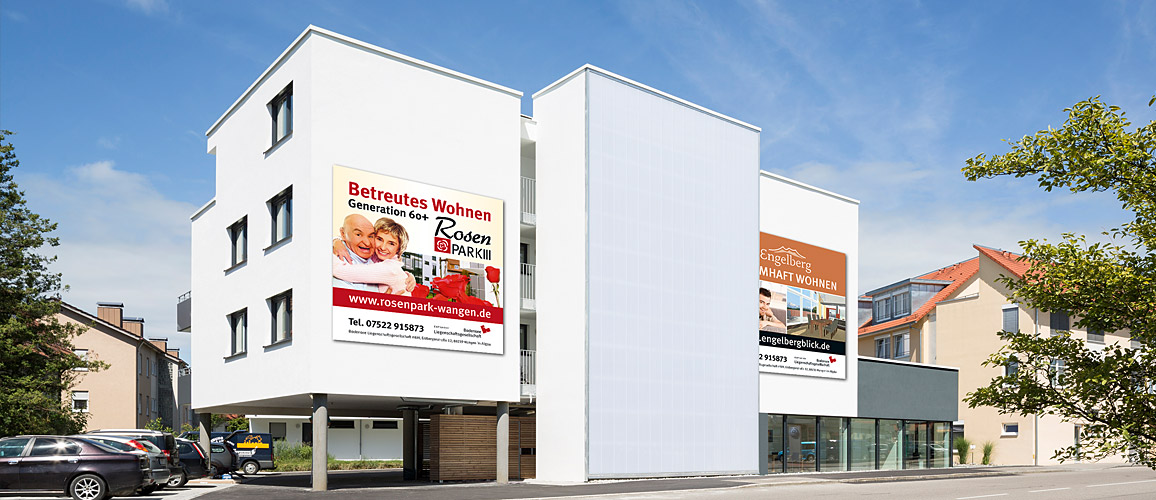 Bodensee Liegenschaftsgesellschaft Fassadenbanner